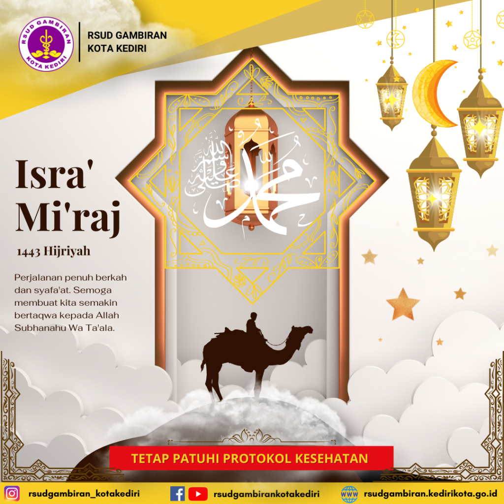 Hari Isra' Mi'raj 1443 H – RSUD Gambiran Kota Kediri