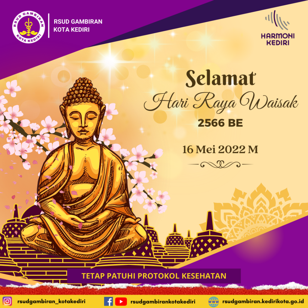 Hari Raya Waisak 2022 – RSUD Gambiran Kota Kediri