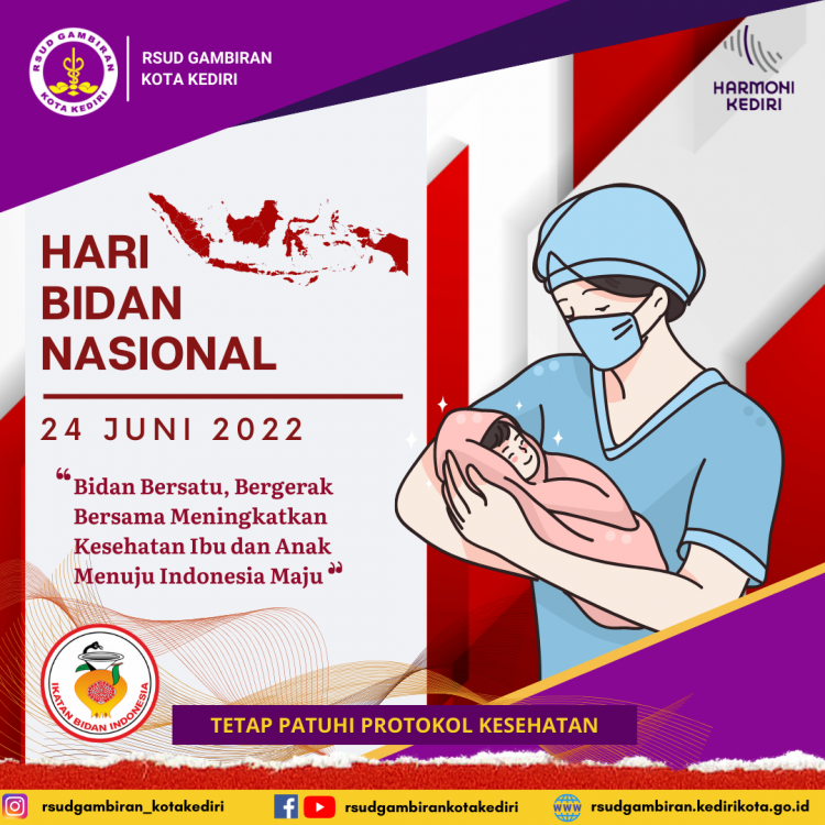 Hari Bidan Nasional 2022 Rsud Gambiran Kota Kediri